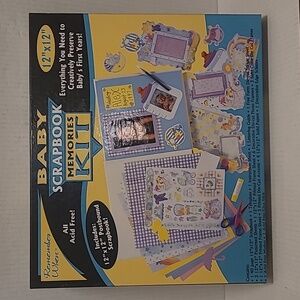 NIB Baby 12 x 12 Scrapbook Kit